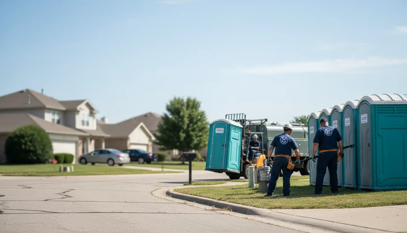 Porta Potty Rental in Galt, IL near me